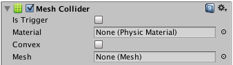 MeshCollider Component