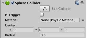 SphereCollider Component